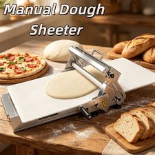 0.2-27mm Croissant Dough Press Machine Manual Pastry Dough Sheeter Dough Roller picture
