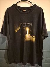 Official Dream Theater Black Clouds Silver Linings 2009 Tour T Shirt + Autograph picture
