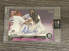 2021 Akil Baddoo Auto RC Rookie On-Card Autograph # /25 NOW Card 36C picture