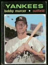Bobby Murcer 1971 Topps #635 New York Yankees Vintage Baseball Card VG picture