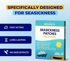 6ct Motion Sickness Patches – Sea Sickness Patches for Cruise, Car, Airplane Etc picture