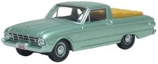 NEW RELEASE  1/87 HO Oxford 1960 Ford Falcon Ranchero in Grn w/ Load # 87FA60002 picture
