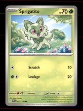 Sprigatito 013/198 Common Scarlet & Violet Pokemon Near Mint picture