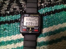 Casio J-50 Running Man 1982 Working Fair Condition picture