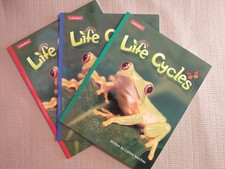 Lakeshore Life Cycles Grades 1-2 Multi level nonfiction book lot of 3 picture