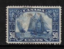 Canada #158iii Very Fine Used Man On The Mast Variety With Light Date Cancel picture
