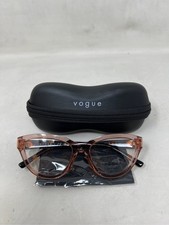 Vogue Women's VO5610-B 2864 Eyewear Frames - Transparent Dark Pink, 52/17/140 picture