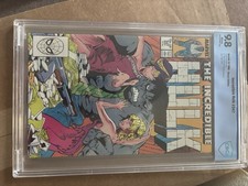 Incredible Hulk #347  CBCS  CGC 9.8 White 1st Hulk as “Joe Fixit” KEY picture