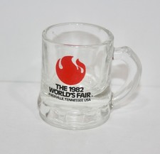 1982 World's Fair Knoxville Small Coffee Cup Or Shot Glass -  picture