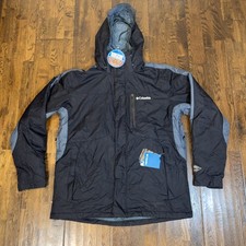 Columbia Men Blancher Mountain Insulated Omni Heat hooded Jacket Waterproof NWT picture