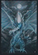 (50)YuGiOh Small Size Blue-Eyes White Dragon Card Sleeves 63x90mm 50 Sleeves picture