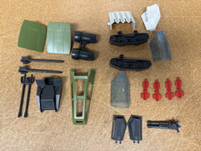 Vintage GI Joe Cobra Wolf, Sky Hawk & Moray Hydrofoil Original Parts 21 Pieces picture