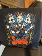 BABYMETAL Natsu Matsuri 2023 T-Shirt Size M Black Official Concert Tee picture