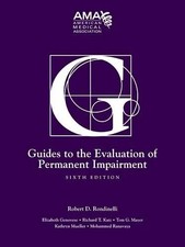 Guides to the Evaluation of Permanent Impairment by American ( 6TH EDITION ) picture