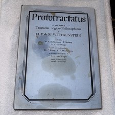PROTOTRACTATUS AN EARLY VERSION OF TRACTATUS Logico-philosophicus picture
