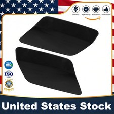 61677253393 For 2011-2013 BMW 328i/335i 1 Pair Headlight Washer Nozzle Cover Cap picture
