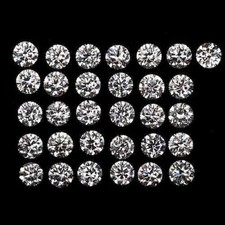 50 PCS Loose Lab Grown CVD Diamond 3.00 MM Round D Color, IF CLARITY Certified picture