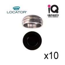 Zest LOCATOR Original Genuine Replacement Metal Housing & Lab Cap Assembly 10 Pk picture