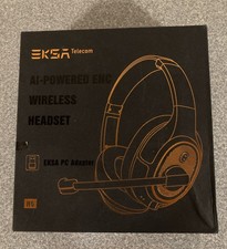 Eksa H1 Noise Cancelling Trucker Bluetooth Headset with Microphone Wireless  picture