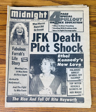 MIDNIGHT TABLOID NEWSPAPER FARRAH FAWCETT COVER APRIL 12 1977 Charlies Angels picture