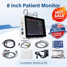 8 Inch Portable Medical Multi-parameter Patient Monitor HD Screen Vital Signs picture