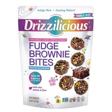 Drizzilicious Fudge Brownie Mini Rice Cakes 8 oz picture