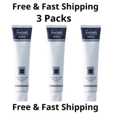 Sangi APAGARD ROYAL Nanotechnology Whitening Toothpaste 135g Japan set of 3 NEW picture
