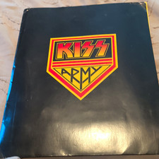 Vintage 1977 KISS Army Fan Club Kit 100 COMPLETE Spirit of 76 Poster Iron-On Pin picture