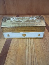 vintage  florentine wood box picture