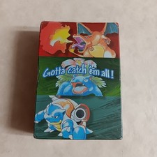 151Pcs/Box 1996 first generation Pokémon card rare Charizard Pikachu Mewtwo Blas picture