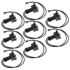 Fit EV1 OBD1 Pigtail Cut & Splice 8 X Fuel Injector Connector Wiring Plugs Clips picture