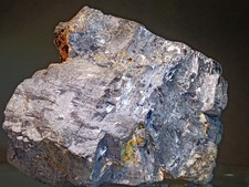 HUGE 5lb Galena - Historic Palmer Mine (Harmony) MO - Fluorescent Cerussite UV picture