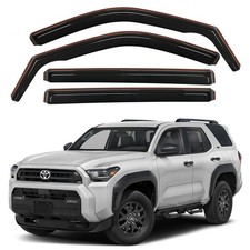 In Channel Window Sun Rain Visor Wind Guard Deflect Fit 2025-2027 Toyota 4Runner picture