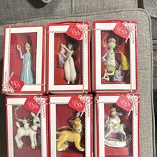 Lenox Christmas Ornament Lot of 6 Disney Grinch Rudolph Elsa Simba Pooh NIB picture