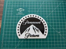 Paramount Pictures 3D printed art logo wall display picture