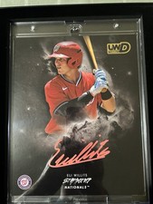 2026 Fanatics MLB Emanate Eli Willits Auto /25 Starbound SSP Red Ink Nationals picture