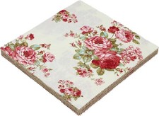 Nodsaw Layer Cakes 10 inch Squares for Quilting, Pre-cuts 42Pcs Vintage Flora... picture