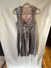 Alte Liebe Trachten Manufaktur Silver & Pink Traditional German Dirndl Dress picture