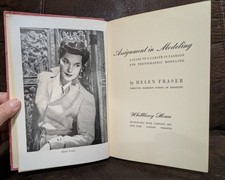 Ultra Rare Assignment In Modeling Helen Fraser (Of Barbazon) 1950 First Edition  picture
