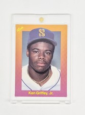 MINT CENTERED ROOKIE ORANGE 1989 Classic Travel #131 Ken Griffey Jr. Mariners RC picture