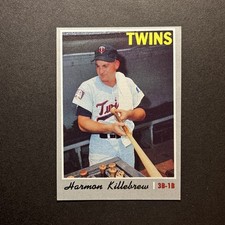 1970 Topps #150 Harmon Killebrew HOF Minnesota Twins Vintage Excellent picture
