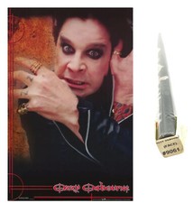 Vintage 2002 NOS Ozzy Osbourne Face Poster Funky 34
