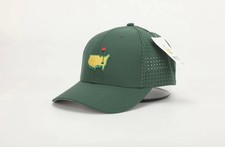 Masters Golf Hat Green Hat w/ Perforated Holes - Augusta Masters Hat picture
