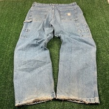 Vintage Faded Glory Carpenter Wide-Leg Jeans Mens 38x30