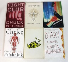 Chuck Palahniuk Lot 6 Fight Club Survivor Choke Diary Invisible Monsters Lullaby picture