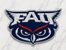 FLORIDA ATLANTIC OWLS NCAA EMBROIDERED IRON ON PATCH 3