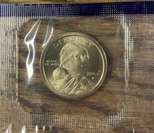 2006 P Native American Sacagawea Dollar from Mint Set in Mint Cello Ships Free picture