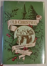 Vintage 1979 Old Christmas Hardcover Book With Dust Jacket By Washington Irving picture