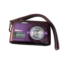 In good condition Nikon COOLPIX S4300 16.0MP Digital Camera - Plum w/Charger picture