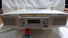 Sony ICF-CD533 Under Cabinet Kitchen CD Clock Radio Mega Bass Tested Works picture